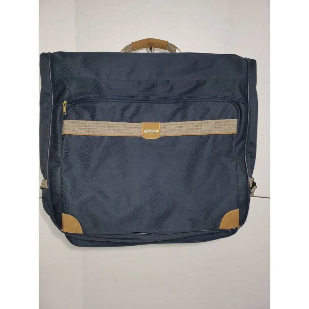 Protocol Professional Travel Closet Suits Dresses Garment Bag Luggage‎ Blue
